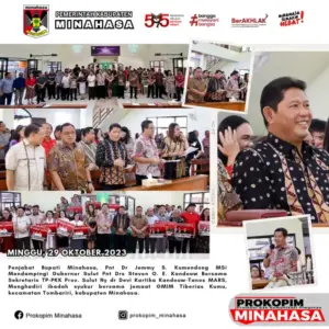 Steven Kandouw Ibadah Minggu bersama di GMIM Tiberias Kumu, Tombariri