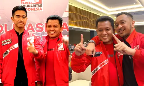 Acungkan 1 Jari, Restu Kaesang dan Giring untuk Jovianus Kaunang