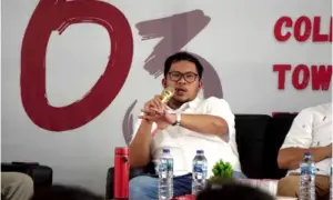 Natanael Pepah Bahas Inklusi Keuangan di Talk Show Dies Natalis FEB Unsrat