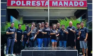 Tetap Solid di Usia 6 Tahun, WAOI Bersyukur dan Berbagi dengan Tahanan Polresta Manado