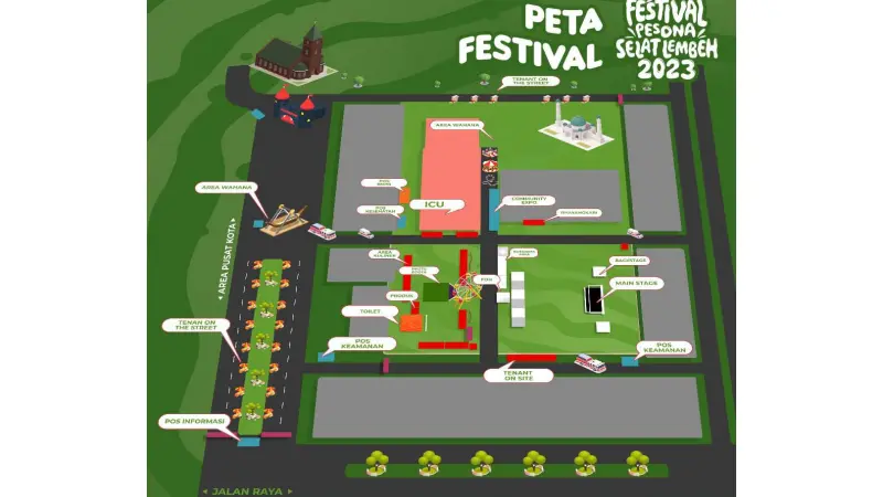 Ada 4 Lokasi Disiapkan Panitia FPSL 2023 Khusus UMKM di Area BCC