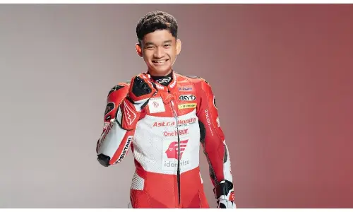 Banggakan Indonesia, Pebalap Astra Honda Fadillah Arbi Debut di GP Mandalika
