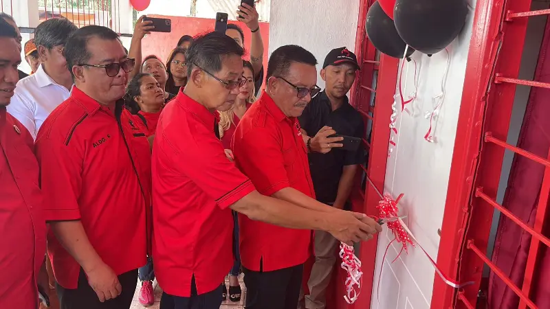 Maurits Mantiri Serukan Kader Banteng Bitung Tak Jadi Penyebar Hoax di Pemilu 2024