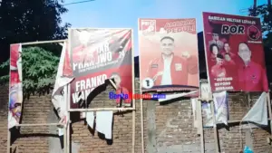 Vandalisme Baliho Caleg Mulai Marak Terjadi di Kota Manado 