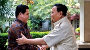 Sikap Prabowo Subianto Saat Sambangi Rumah Erick Thohir Dapat Pujian 