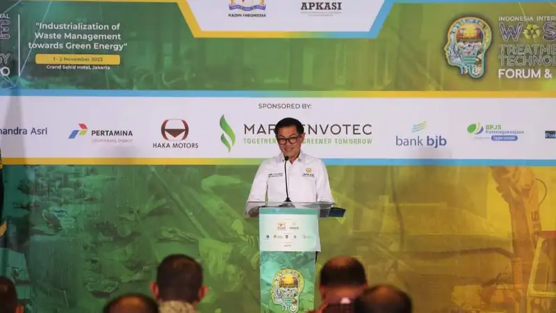 Joune Ganda Bahas Roadmap Pengelolaan Sampah di IWTT Forum dan Expo 2023