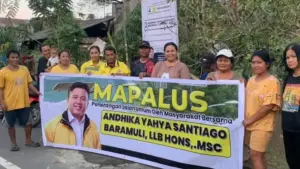 100 Titik Jalan di Minahasa Utara Kini Tak Lagi Gelap, Andhika Baramuli Masuk Hingga ke Pelosok