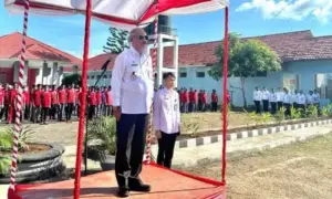 WBP dan Petugas Lapas Amurang Peringati Hari Pahlawan