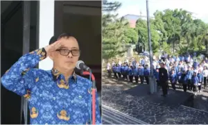 Peringatan Hari Pahlawan di Unsrat, Rektor Berty Sompie Sampaikan Pesan Mensos