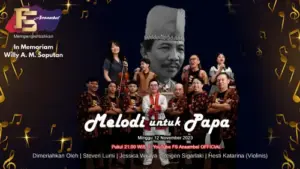 Maknai Hari Ayah, FS Ansambel Gelar Konser Musik Kolintang “Melodi untuk Papa”