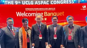 Joune Ganda Bertemu Ban Ki-moon di Konferensi UCLG ASPAC