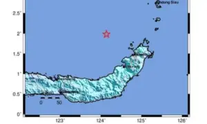 Gempabumi Tektonik M6,2 di Laut Sulawesi, Manado-Sulut, Tidak Berpotensi Tsunami
