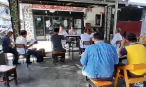 Marcoven Lumapow Pimpin Pertemuan,  Bentuk TKD Koalisi Indonesia Maju di Minsel, Ini Ketuanya