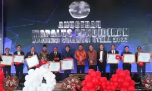 Hebat! Franky Wongkar Bawa Minsel Raih 4 Penghargaan di Anugerah Mapalus Pendidikan Tahun 2023