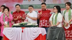 Olly Dondokambey di Ibadah Syukur HUT WKI GMIM: Bentuklah Keluarga Kristen yang Sehat