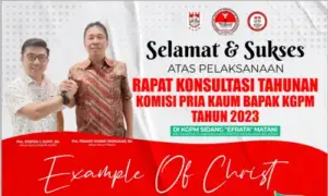 Rapat Konsultasi Tahunan Komisi Pria Kaum Bapak KGPM Tahun 2023