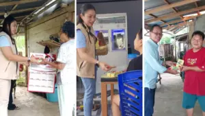TKD Prabowo Gibran Minahasa Utara Bagikan Susu dan Biskuit untuk Masyarakat