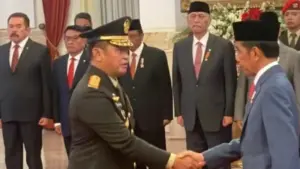 Jokowi Lantik Menantu Luhut, Maruli Simanjuntak Sebagai KSAD
