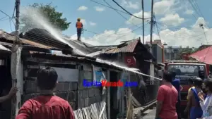 Empat Rumah di Malalayang Ludes Dilalap si Jago Merah