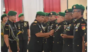 Mayjen TNI Legowo Jatmiko Pimpin Sertijab 5 Pejabat Kodam XIII/Merdeka
