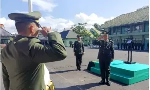 Kasrem 131/Santiago Pimpin Upacara Peringatan Hari Pahlawan, Ingatkan Semangat Merdeka atau Mati