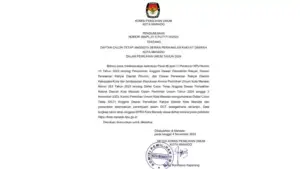 Ini Daftar Calon Tetap Anggota DPRD Manado Pada Pemilu 2024