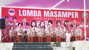 Keikutsertaan WKI Sola Fide Uner Dalam Lomba Masamper Diapresiasi Sesepuh IKISST Junius Mangensihi