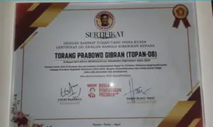 Relawan TOPAN 08, Bergerak dari Sulawesi Utara untuk Menangkan Prabowo-Gibran