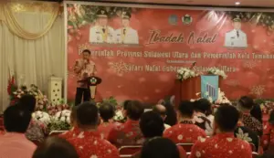 Safari Natal di Tomohon, Gubernur Olly Dondokambey Imbau Warga Jaga Toleransi