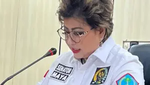 Kunker ke BAPPEDA Sulut, Senator Maya Rumantir Serap Aspirasi Ini