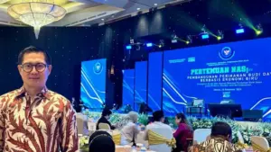 Bupati Joune Ganda Hadiri Pertemuan Nasional Pembangunan Perikanan Budidaya Berbasis Ekonomi Biru