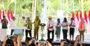 Diresmikan Presiden Jokowi, Olly Dondokambey Bilang Jaringan 4G Sudah Dinantikan Masyarakat Talaud