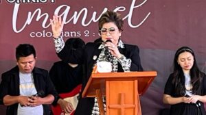 Sibuk Dengan Tugas Negara, Senator Maya Rumantir Tak Lupa Tugas Pelayanan