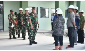 Sinergi dengan BPJS Kesehatan dan Ganti Status, Pangdam XIII/Merdeka Tinjau Rumkit Korem Gorontalo