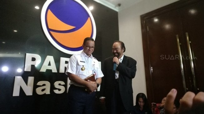 Terkait Rekaman Suara Hoaks Anies Dimarahi Surya Paloh, NasDem Siap Lapor Polisi?