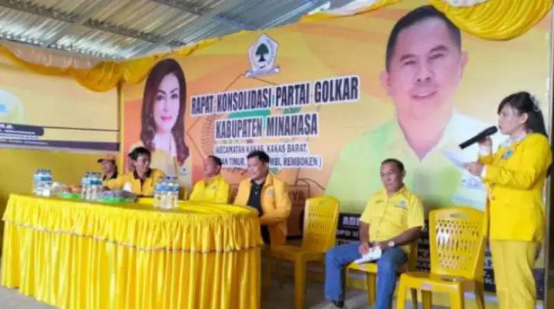Kader Golkar Minahasa Optimis Tatap Pemilu 14 Februari 2024