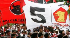 Survei Indikator: Gerindra Kembali Unggul dari PDIP