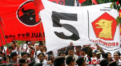 Survei Indikator: Gerindra Kembali Unggul dari PDIP