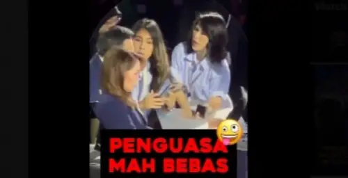Grace Natalie dan Cherry Tanzil PSI Terciduk Datangi Meja Moderator di Debat Capres