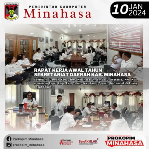 Lynda Watania Kumpul Jajaran Setdakab Minahasa 8 Lynda Watania Kumpul Jajaran Setdakab Minahasa