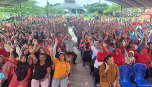 Kunjungi Bolsel, Wenny Lumentut Terharu Sambutan Warga