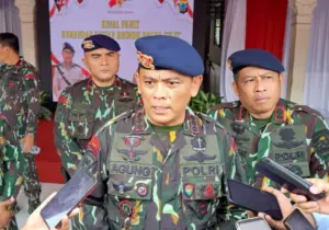 Pengamanan Pemilu di Sulut, Satuan Brimob Kerahkan Ratusan Personil dan Kendaraan Lapis Baja