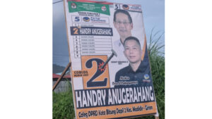 NasDem Bitung Kaget Ada Caleg Petahana Gunakan Wajah Kader PDI Perjuangan di Baliho