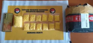 Remaja 16 Tahun di Manado Kedapatan Miliki Ribuan Butir Obat Keras Ilegal