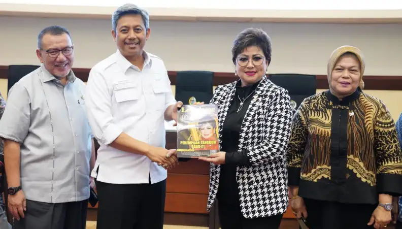 Kunjungan Kerja Komite IV DPD RI di Makassar, Senator Maya Rumantir Serasa Pulang Kampung