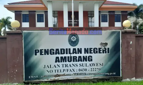 PN Amurang Putus 408 Perkara di Tahun 2023, Anthonie Mona Ingatkan Pentingnya SIPP