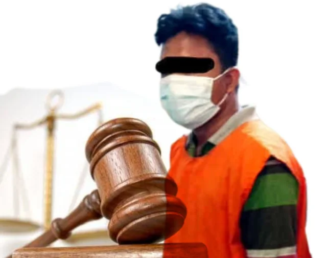 Sidang Dijaga Ketat Polisi, Ayah Tiri Bocah Icha Divonis 15 Tahun Penjara