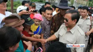 Biar Jarang Pulang Kampung, Prabowo Subianto Tetap Orang Langowan