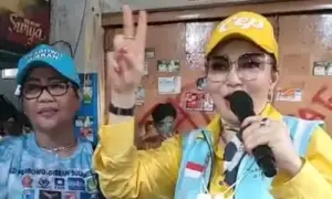 Goyang Gemoy di Jarod, Christiany Eugenia Paruntu: 1 Putaran untuk Prabowo-Gibran