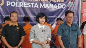 Empat Pelaku Pembobol Toko Pakaian di Manado Ditangkap, Salah Satu Buronan Polres Sangihe